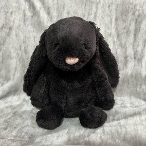 Jellycat Bashful Bunny Inky 12” RARE, Retired, HTF Plush